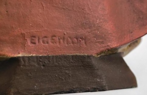 Figurka ceramiczna - Matka Boska z Dzieciątkiem