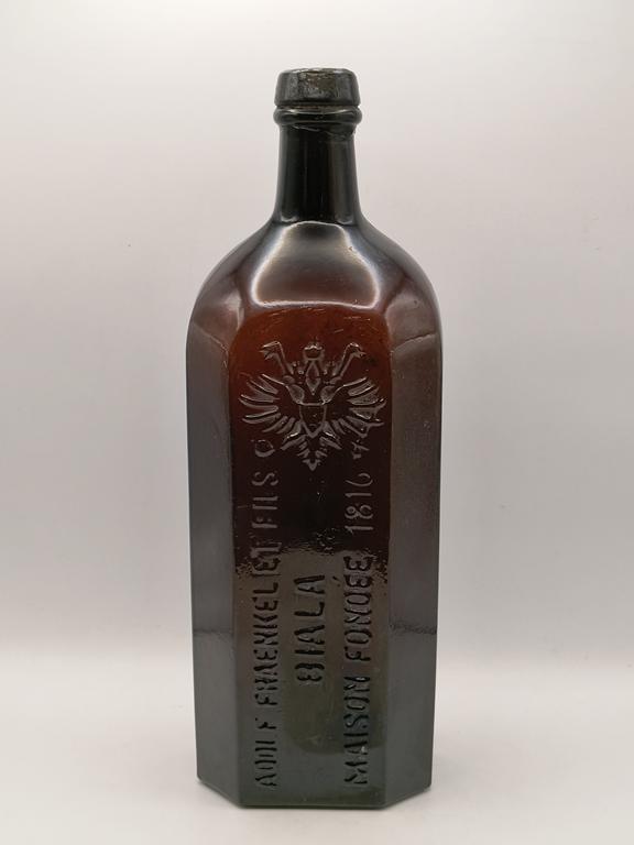 Butelka szklana ADOLF FRAENKEL ET FILS (Adolf Frankel i Syn), BIALA 1816