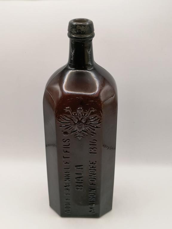 Butelka szklana ADOLF FRAENKEL ET FILS (Adolf Frankel i Syn), BIALA 1816