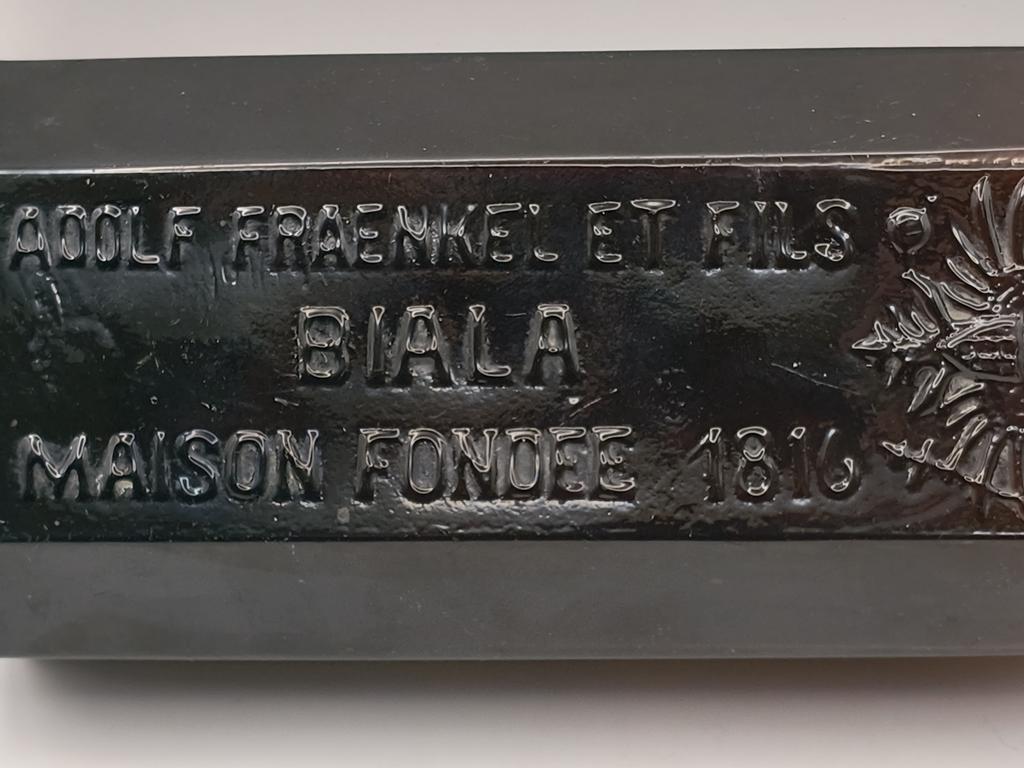 Butelka szklana ADOLF FRAENKEL ET FILS (Adolf Frankel i Syn), BIALA 1816