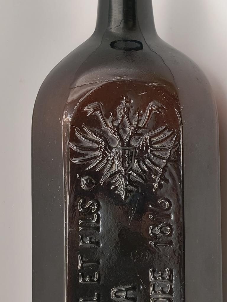 Butelka szklana ADOLF FRAENKEL ET FILS (Adolf Frankel i Syn), BIALA 1816