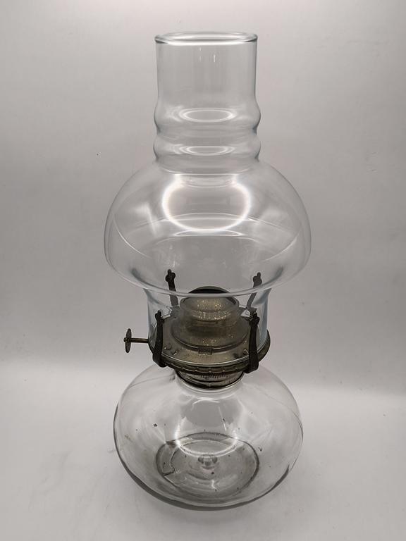 Lampa naftowa szklana