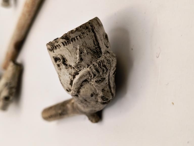 Zestaw fajek glinianych, XIX w.