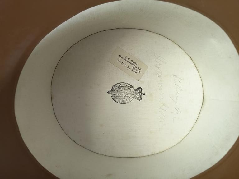 Stary cylinder czarny - AvB Hat Manufactory