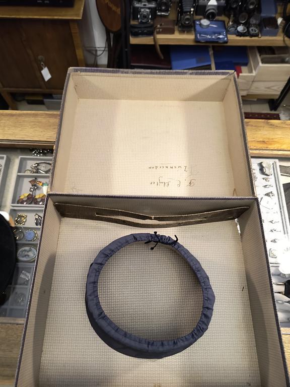 Stary cylinder czarny - AvB Hat Manufactory