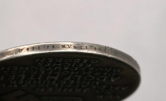 Medal z 1939 r. - 50 rocznica urodzin Adolfa Hitlera, Berlin - Niemcy, III Rzesza