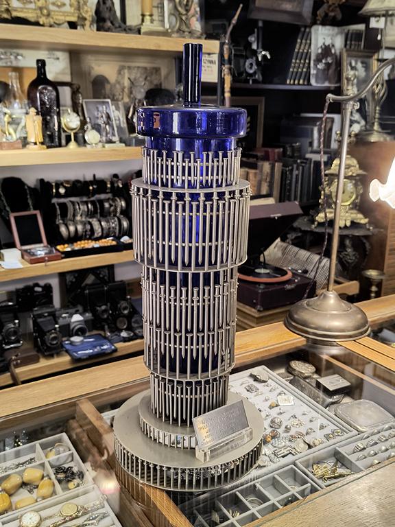 Puchar-nagroda dla dyrektora przedsiębiorstwa Metalurgia-Komuna Paryska Radomsko, 1978 r.