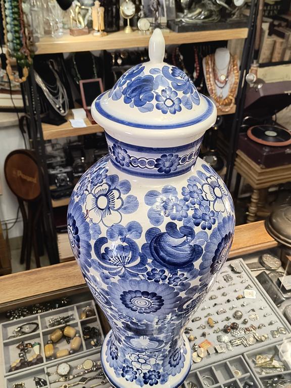 Wazon amfora Włocławek - ręcznie malowany