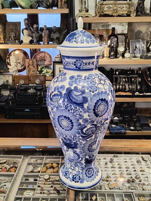 Wazon amfora Włocławek - ręcznie malowany