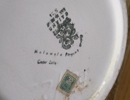 Wazon amfora Włocławek - ręcznie malowany