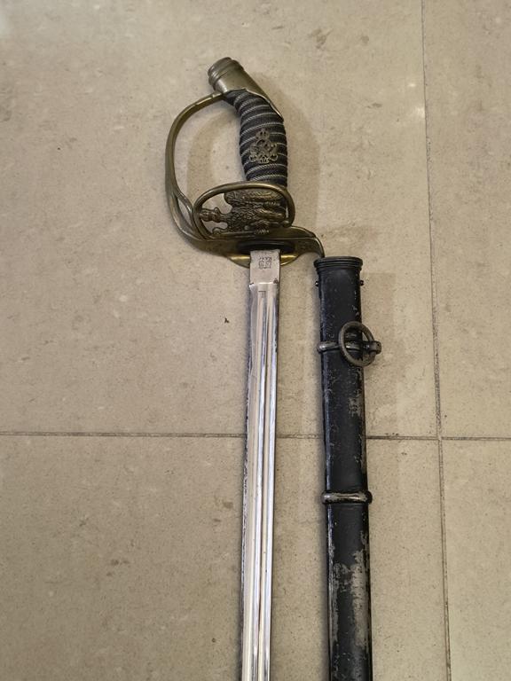 Pałasz oficera piechoty pruskiej - wz 1889, Niemcy