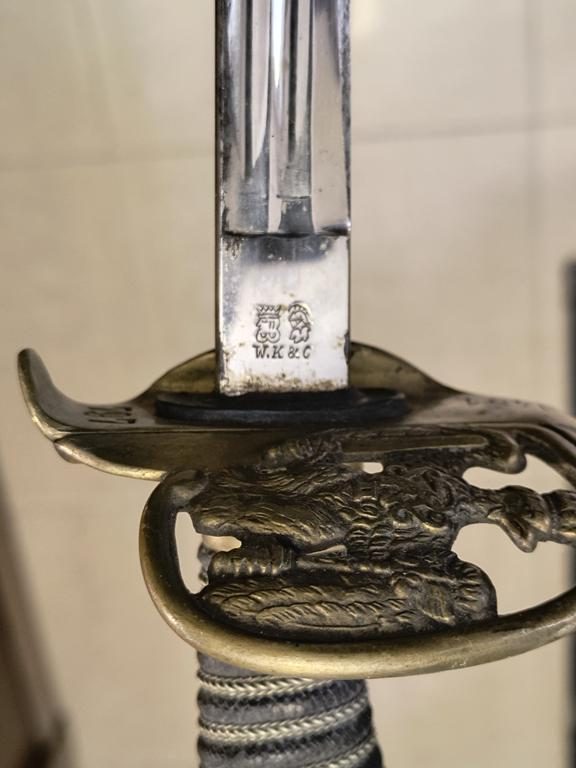 Pałasz oficera piechoty pruskiej - wz 1889, Niemcy