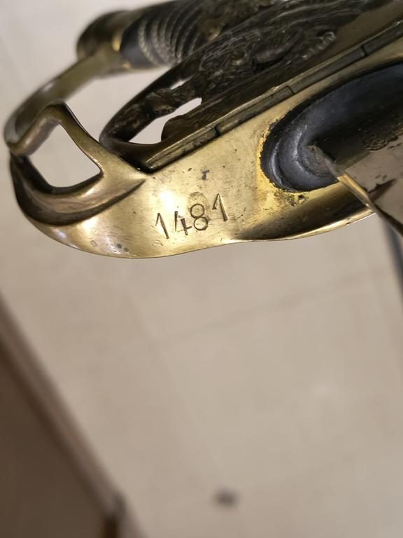 Pałasz oficera piechoty pruskiej - wz 1889, Niemcy