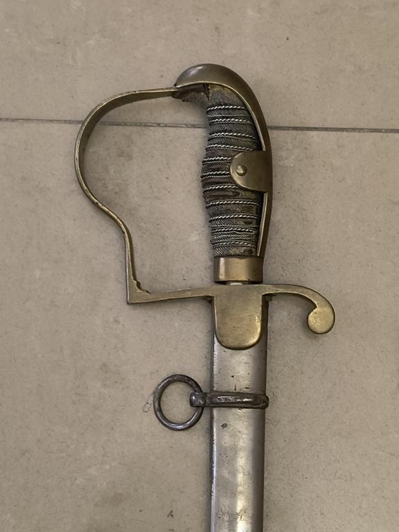 Szabla oficerska, Niemcy - oryginał