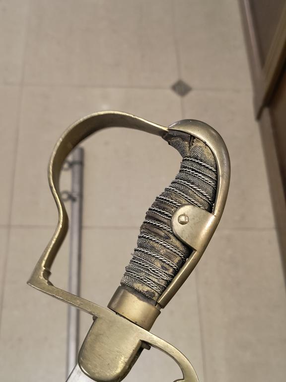 Szabla oficerska, Niemcy - oryginał