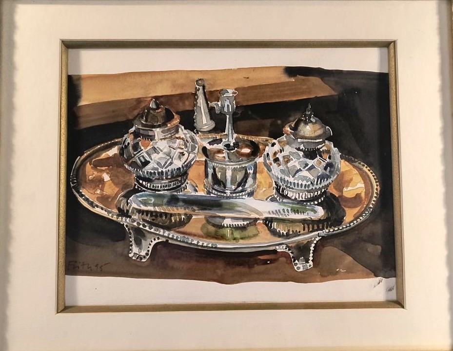 Obraz - akwarela - martwa natura