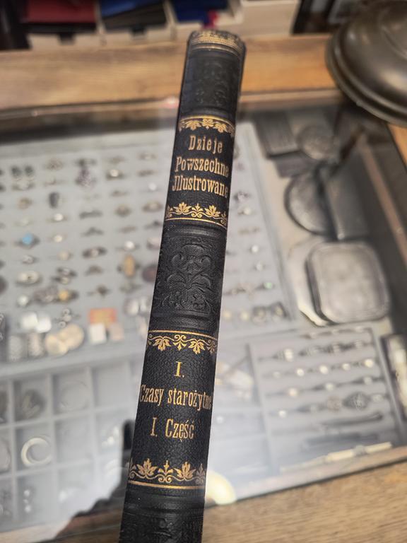 Zestaw książek "Dzieje Powszechne Ilustrowane", wyd. Wiedeń, 1894-1905
