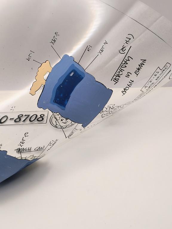 Folia animacyjna "The Flintstone Kids" - Tarpit Tommy, 1987 r.