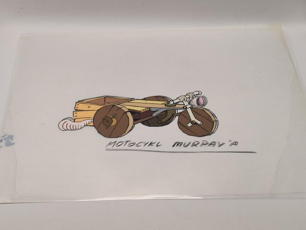 Projekt z bajki "The Flintstone Kids" - Motocykl Murpay'a