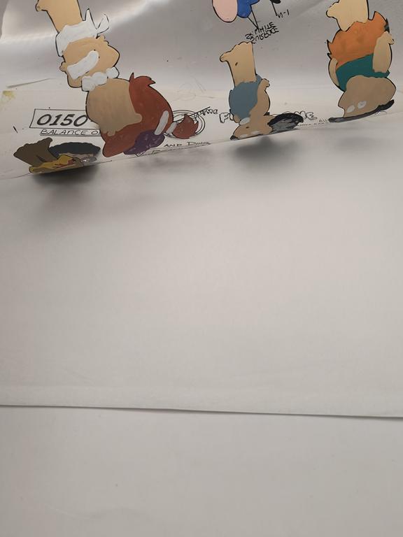 Folia animacyjna „The Flintstone Kids” – Kids and Dino in Beachwear, 1987 r.