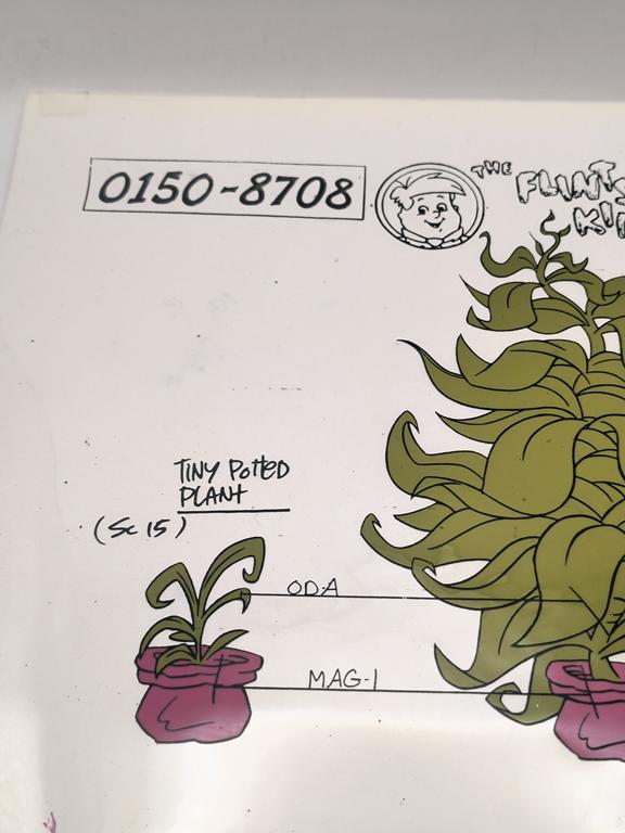 Folia animacyjna „The Flintstone Kids” – Tiny potted plant ..., 1987 r.