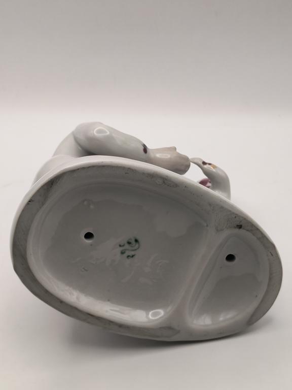 Figurka porcelanowa - Kobieta z dzieckiem - ZHK Połonne, Ukraina