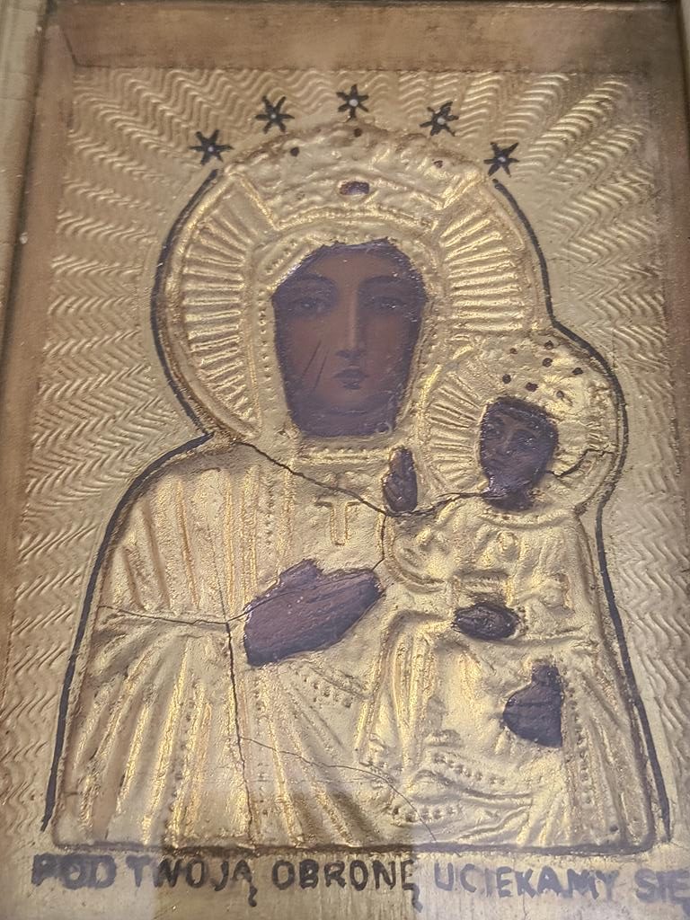 Ikona - Matka Boska Częstochowska - okres międzywojenny