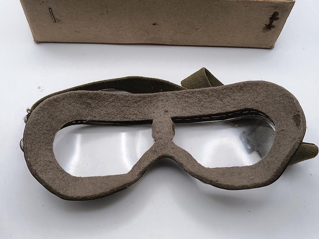 Gogle motocyklowe PRL, 1957 r.