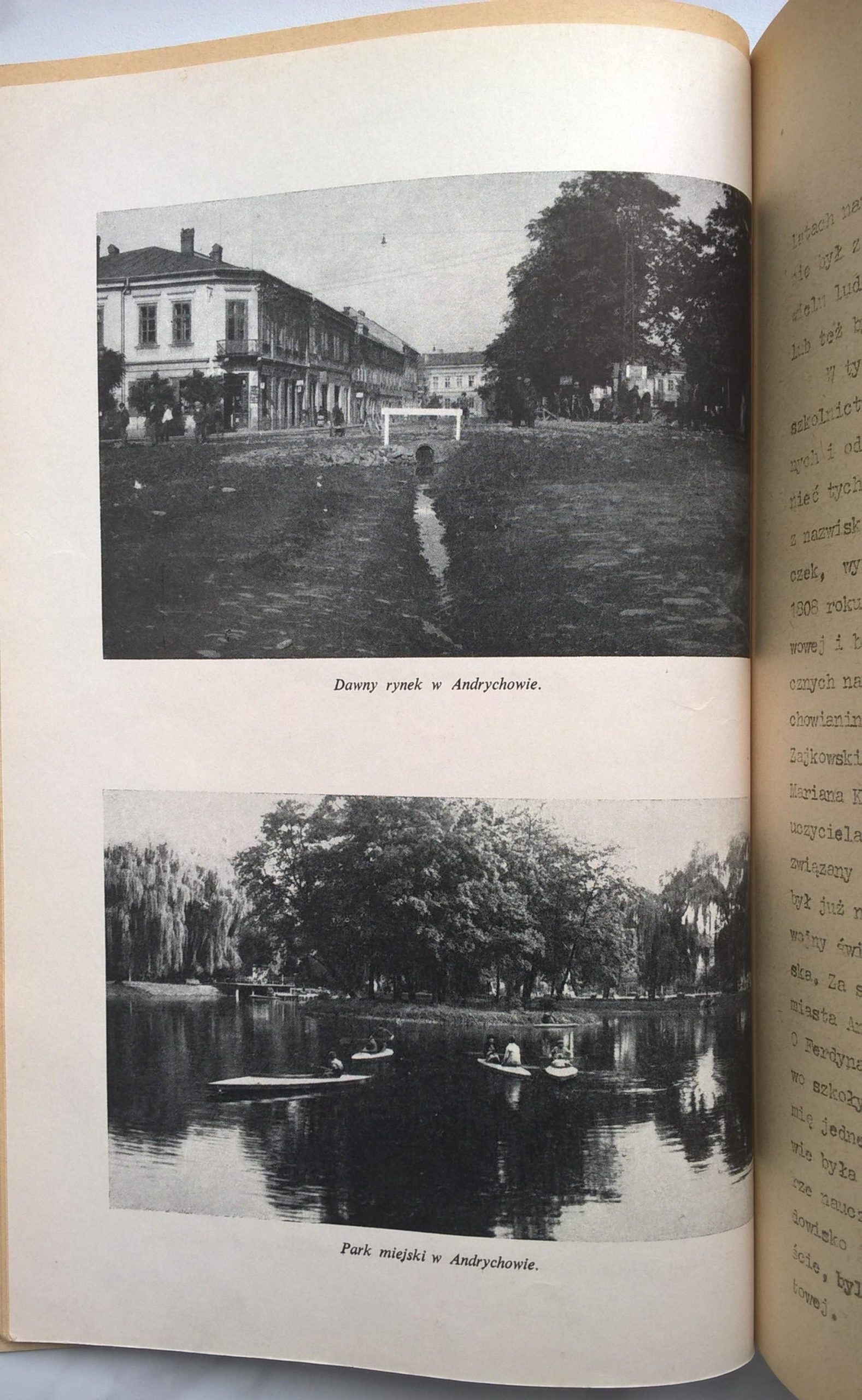 Książka "Dwa wieki miasta Andrychowa (1767-1967) Mariusz Kulczykowski, 1967 r.