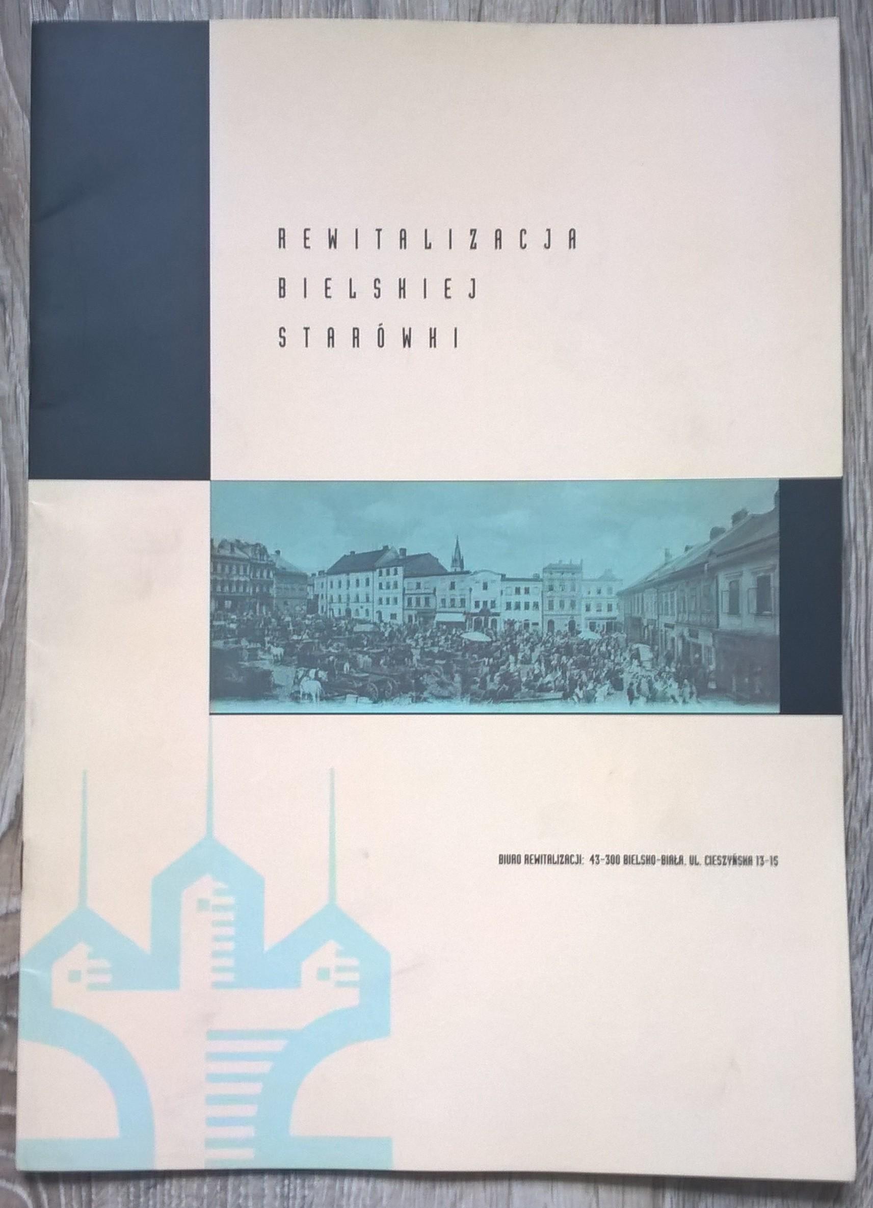 Plan rewitalizacji Starówki w Bielsku-Białej w 1998 roku
