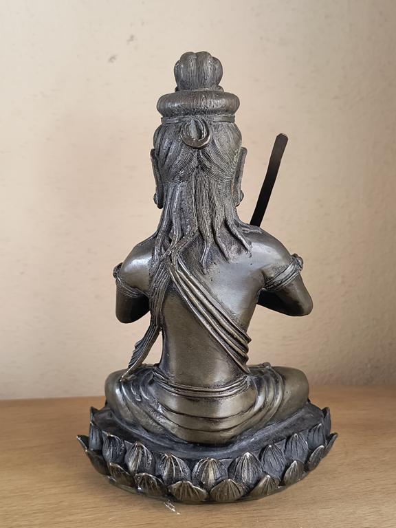 Figurka Bodhisattwy Samantabhadry - początek XX w.