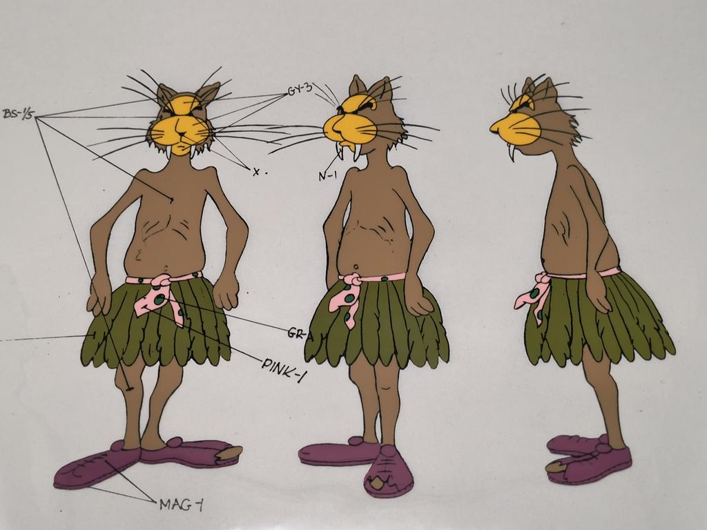 Folia animacyjna z bajki ROBINSON CRUSOE