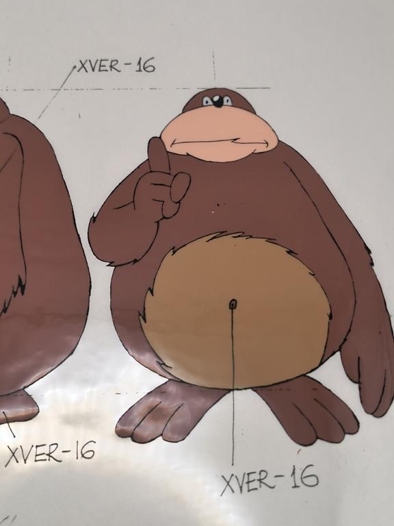 Folia animacyjna z bajki ROBINSON CRUSOE – Goryl