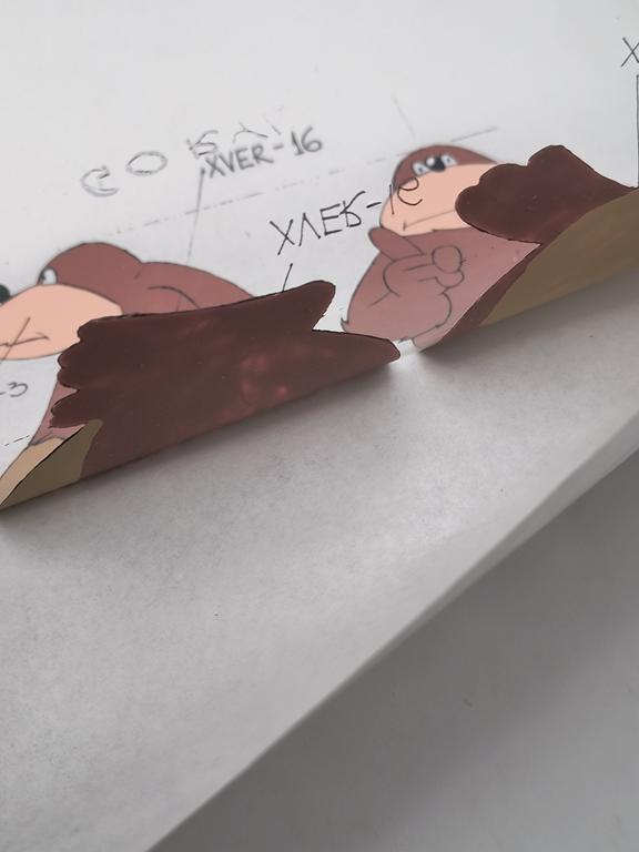 Folia animacyjna z bajki ROBINSON CRUSOE – Goryl