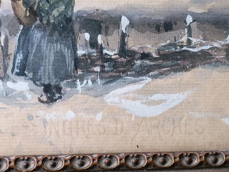 Obraz - pejzaż zimowy, zaprzęg konny - Adam Setkowicz