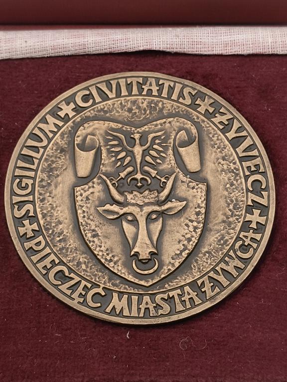 Medal - Za Zasługi dla Miasta Żywca