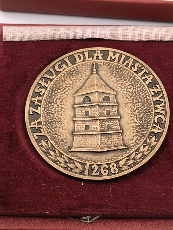 Medal - Za Zasługi dla Miasta Żywca