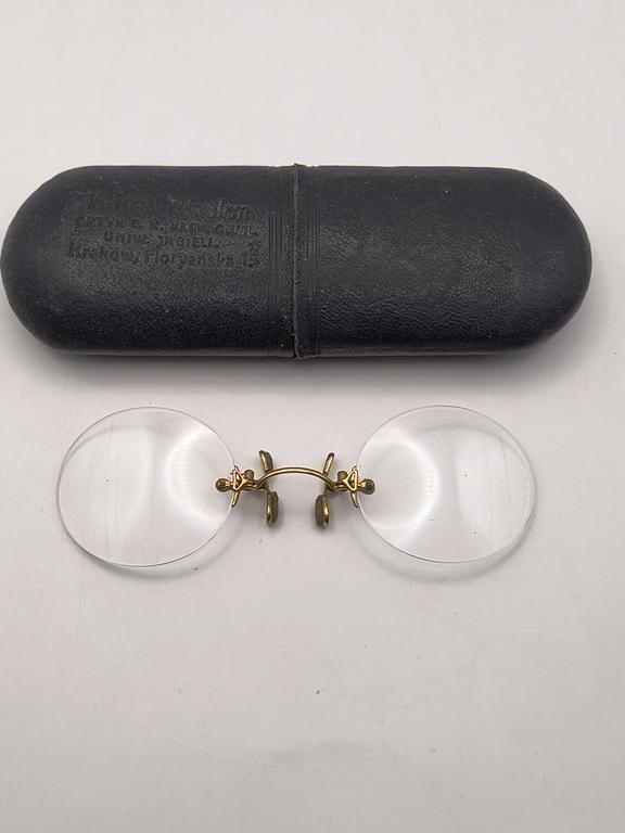 Stare binokle-okulary - ALFRED BIASION, Kraków