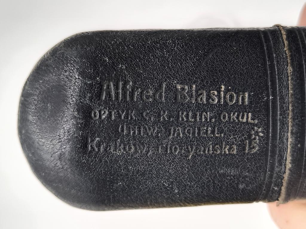 Stare binokle-okulary - ALFRED BIASION, Kraków