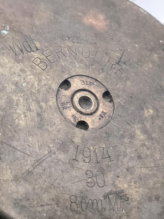 Duża łuska mosiężna - 1914 BERNDORF, Austria