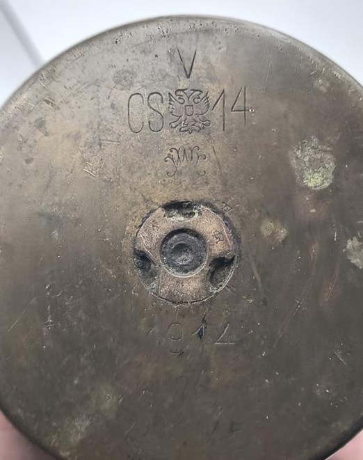 Duża łuska mosiężna – 1914, Austria