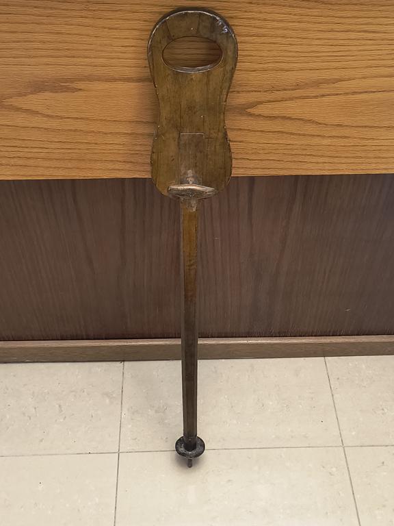 Taboret-laska drewniana