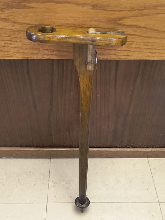 Taboret-laska drewniana