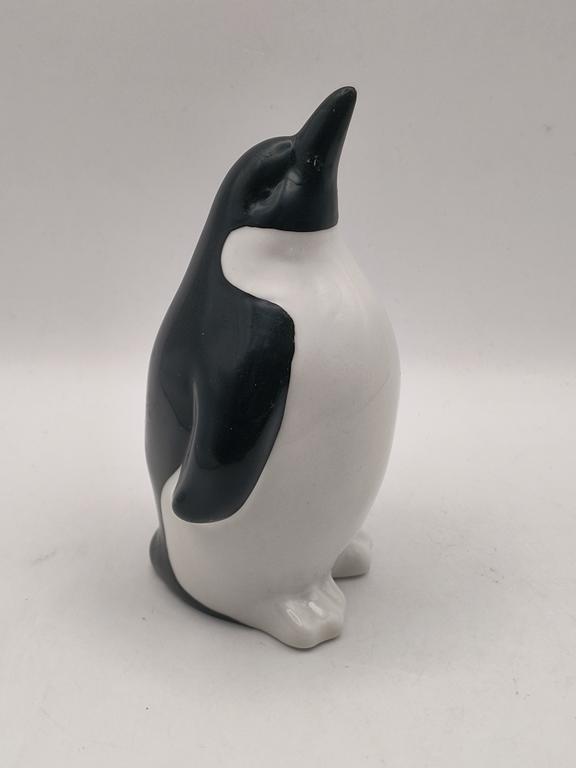 Figurka porcelanowa - pingwin