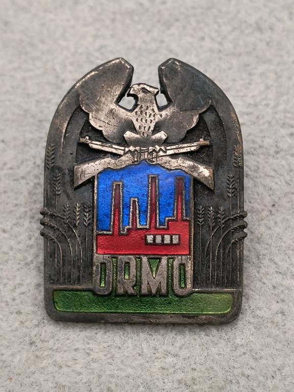 Odznaka ORMO - Ochotnicza Rezerwa Milicji Obywatelskiej