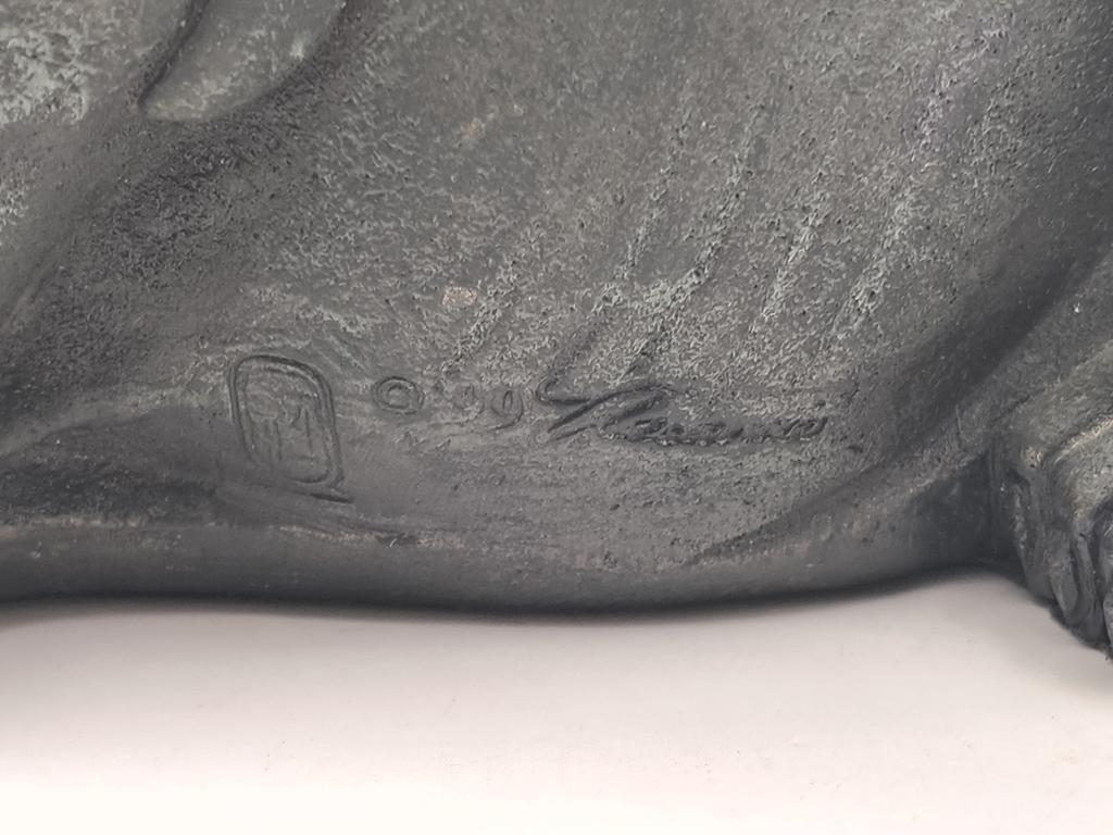 Figurka sfinksa z głową barana - świecznik, Egipt