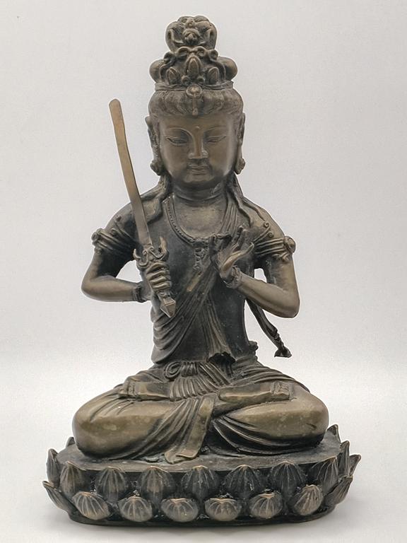Figurka Bodhisattwy Samantabhadry - początek XX w.