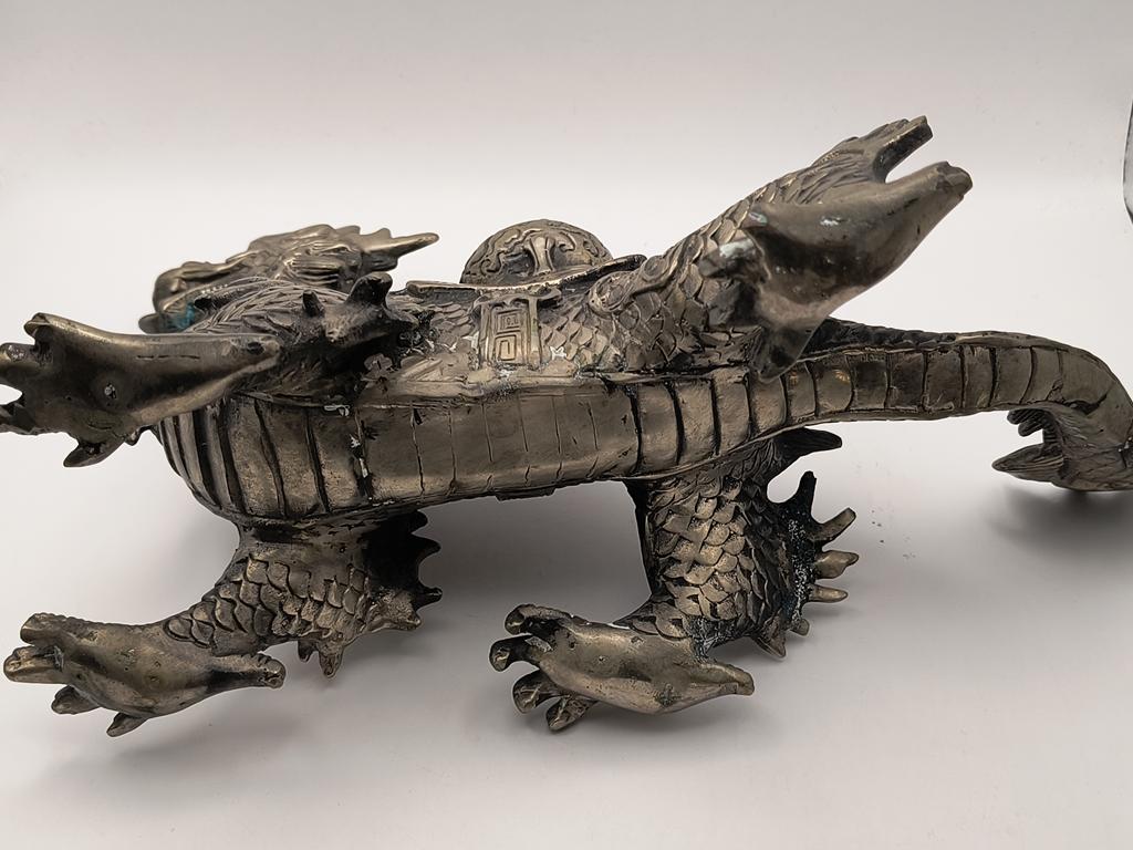 Duża figurka smoka - Chiny, XX w.