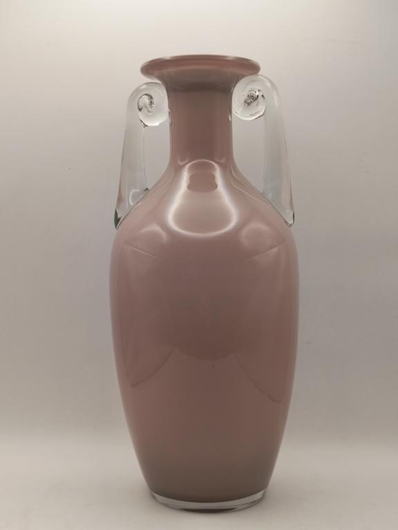 Wazon szklany "Amfora" - Huta Szkła "Tarnowiec", proj. Jerzy Słuczan-Orkusz