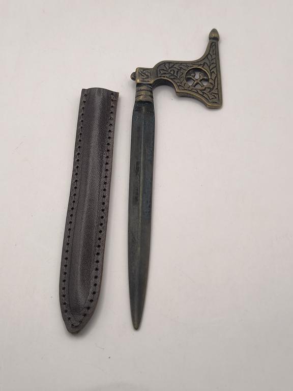 Nożyk do listów z motywem górniczym